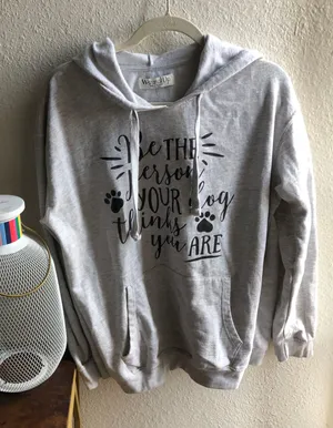 Dog graphic sweatshirt hoodie (XXL) thumbnail 1