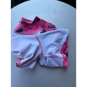 Born United Womens Pink Patriotic Eagle Flag Rifle Compression Shorts‎ Size M thumbnail 7