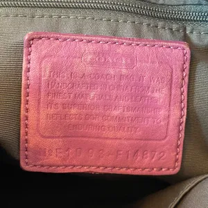 Coach Purple Signature CC Crossbody Purse F14872 thumbnail 13