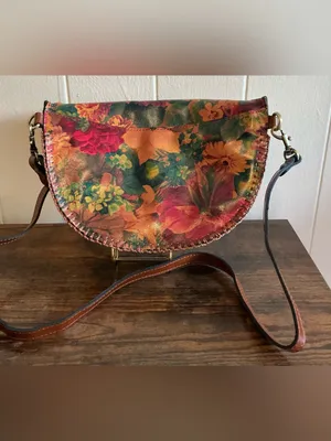 the Patricia Nash "Tinchi" Leather Convertible Belt Bag / Crossbody Sling thumbnail 4
