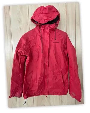 Columbia hooded‎ women windbreaker jacket, Size: S thumbnail 1