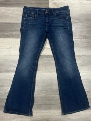 American Eagle AE Artist Flare Jeans Size 12 Short thumbnail 1