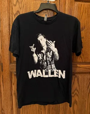 Morgan Wallen Merch Black Size M thumbnail 1