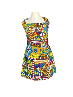 $145 NWOT Revolve X Seven Wonders AERA MINI DRESS - PHAEDRA PRINT L thumbnail 8