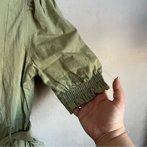 Live 4 Truth Sage Green Button Down Safari‎ Dress thumbnail 5