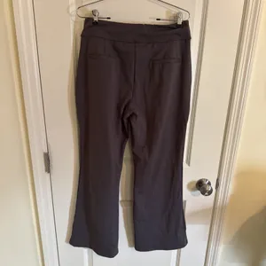 Halara Flex™ DayStretch Mid Rise Pocket Work Flare Pants Brown Size Large NWT thumbnail 2
