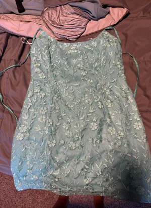 Lulus Green Dress Mini thumbnail 1