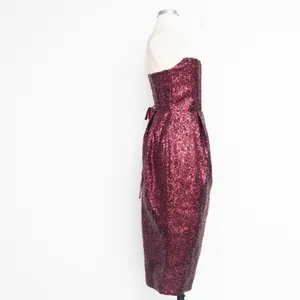 Bronx and Banco Maraya Sequin‎ Strapless Midi Dress thumbnail 7