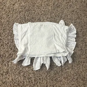 Anthropologie Ruffled Tube Top thumbnail 2
