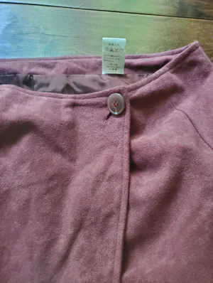 Women's Wrap Midi Skirt in Dusty Rose Brownish Size 4 Womens thumbnail 2