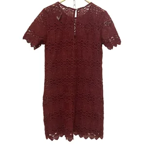 NWT Abercrombie and Fitch 1892 Collection Lace Short Sleeve Mini Dress Medium thumbnail 2