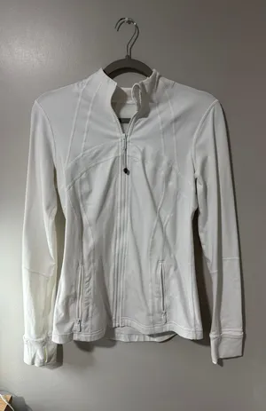 White lululemon align jacket thumbnail 1