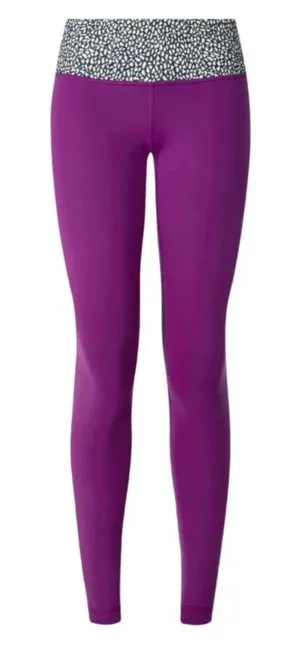 Lululemon Wunder Under Pant III Reversible Plum‎ thumbnail 1