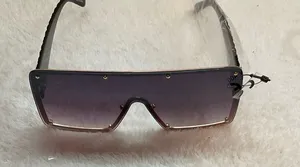 Women's Shield Sunglasses — Gradient Purple Lens thumbnail 1