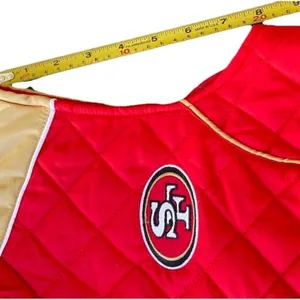 San Francisco 49ers Officially Licensed NFL Vest Womens Sz Small thumbnail 11