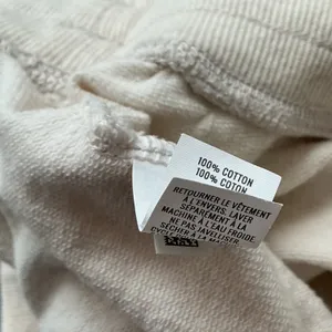 Aerie Joggers S Long Oatmeal Heather Cotton Drawstring High Waist Lounge Pants thumbnail 6