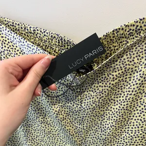 Lucy Paris Satin Cheetah Print Dress Pants thumbnail 5