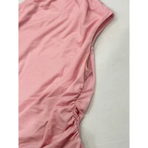 Reformation Francisco One Shoulder Top Small Pink Ruched Asymmetrical Minimalist thumbnail 7