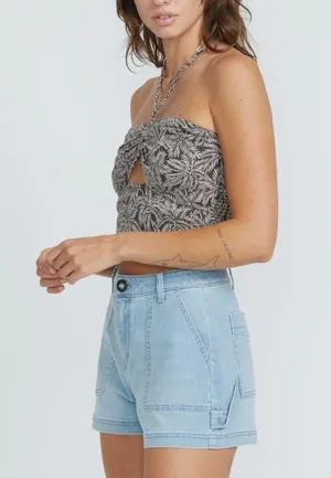 NWT Volcom Jean Shorts size 28 thumbnail 4