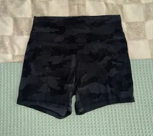 Lululemon Align Short *6" Incognito Camo Multi Grey size 12 thumbnail 1