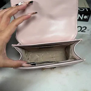 Michael Michael Kors Serena Small Quilted Studded Crossbody Bag Blush New NWT thumbnail 8