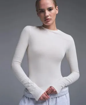 Cotton Jersey Long Sleeve T-Shirt XS thumbnail 1