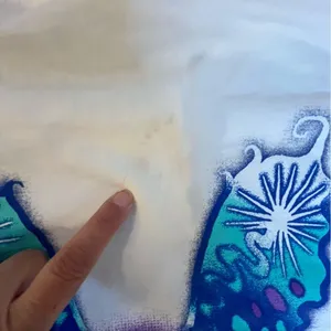 NIKE AIRMAX JD White Tee with Colorful Butterfly Design retro graphic tee sports thumbnail 5