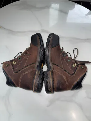 Red Wing irish setter Shoes Brown Leather Work Boots with Black Rubber Toe thumbnail 8