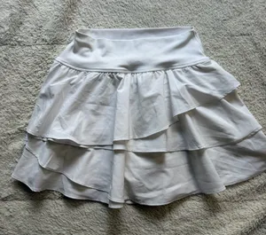 Aerie offline skirt white flowy thumbnail 1
