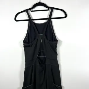 Free People Movement Cross‎ The Line Bodysuit Black Women’s Size Medium athletic thumbnail 11