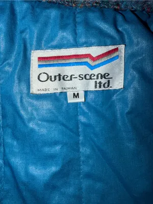 Super Cute Vintage 1980s Outer Scene Quilted Sweater Coat thumbnail 6