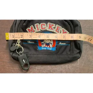 Vintage Walt Disney World Mickey Mouse Belt Bag Fanny Pack Embroidered Retro thumbnail 8