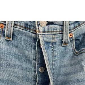 Levi's Wedgie‎ Straight Jeans Distressed Denim Medium Wash Blue Size 30 thumbnail 10