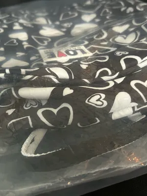 Brighton Endless Love Black & White Heart Print Backpack NWT thumbnail 8