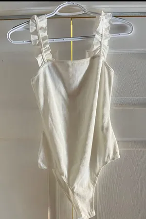 Boutique White Bodysuit LELIS thumbnail 1