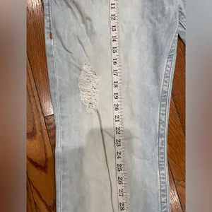 True Religion Light Blue Straight Leg Jeans thumbnail 5
