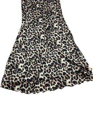 Pretty Little Thing Leopard Print Lace Maxi Dress thumbnail 3