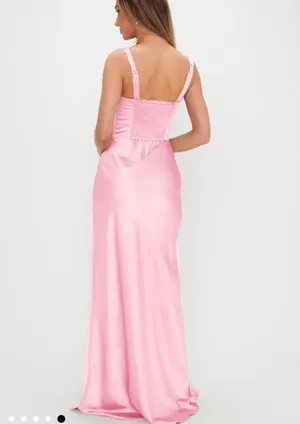 Show me your mumu lana maxi dress pink thumbnail 2