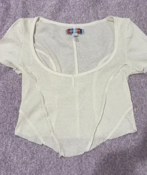 White Urban Outfitters Top thumbnail 1