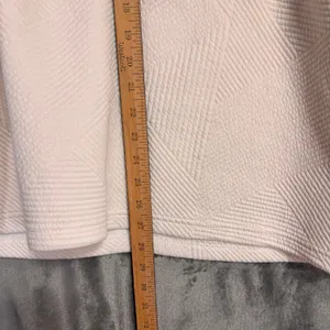 MV‎ Sport La Jolla Pullover Women XXL Cream Quilted Qtr Zip Golf Casual Coastal thumbnail 8