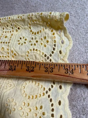Altar'd State Dress Eyelet Mini yellow thumbnail 8