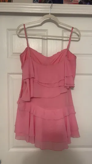 Pink Mini Dress Beginning Boutique thumbnail 2