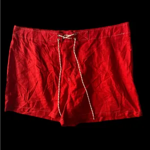 55% Linen‎ 45% Rayon Plus Size Wild Fable Red Woman Shorts Size XXL thumbnail 7