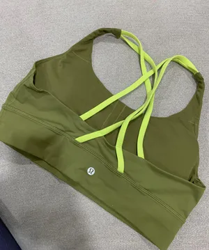 Lululemon Energy Long Line Sports Bra Sz 12 thumbnail 3