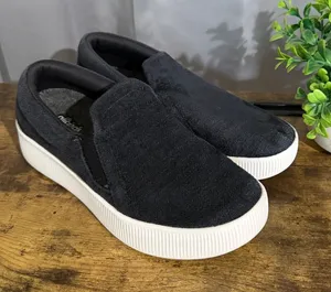 Allbirds Lounger Lift Black White Slip On Sneakers Womens Size 8 Comfort Casual thumbnail 1