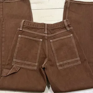 Pacific Sun ☀️ John Galt Carpenter Pants Small Brown Canvas Skateboard 🛹 Pants thumbnail 8