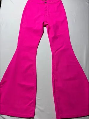 Bold Hot Pink Flared JC Jeans thumbnail 1