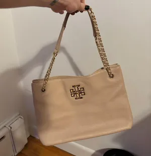 Tory Burch Bag Large Light Pink Gold thumbnail 2