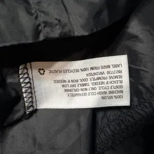 Hunter‎ for Target Womens Black Hooded Sleeveless Windbreaker Zip Front Dress M thumbnail 7