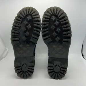 Dr Martens Jadon Black Distorted Leopard Backhand Platform Boots Size US 8 EU 39 thumbnail 8